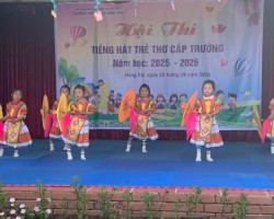 HỘI THI CẤP TRƯỜNG  “TIẾNG HÁT TRẺ THƠ” TRƯỜNG MẦM NON HÁNG TRỢ, XÃ PU NHI
